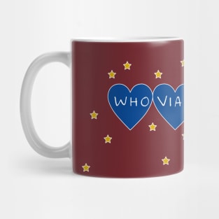 Whovian Hearts Mug